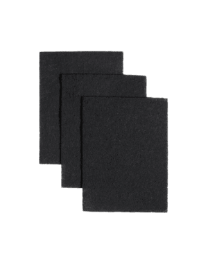 Replacement Charcoal Filter Pads Compatible With Broan BP58, 7-3/4 x 10-1/2-Inch (3-Pack)