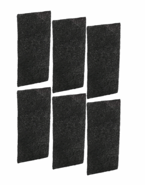 Replacement Carbon Pre/Post Filters for Holmes Air Purifiers - Compatible with Part AOR31 Filter I- Dims: 4-1/4 x 9-1/2 x 1/4 - (6-Pack)