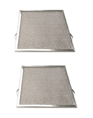 Replacement Aluminum Filters Compatible with Air King CF-06S,GC-7520, -10-1/4 x 12 x 3/8 (2 TS OPO LS) (2-Pack)