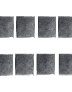 Replacement Carbon Filters compatible with GE: WB2X8406, WB02X10700 , 7506 (8-Pack)