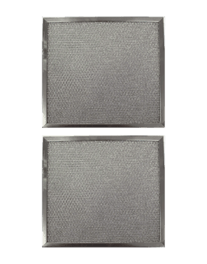 Replacement Aluminum Filters Compatible with Nutone 21880-000,GC-7508,RCP1012 -10-7/16 x 11-7/16 x 3/8 (2-Pack)