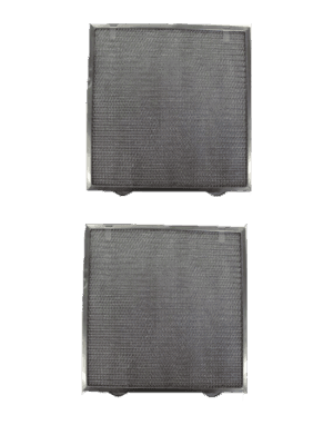 Replacement Aluminum Filters Compatible with Air King GF-01S,G-8105, -9-3/8 x 10-1/2 x 3/8 (2 TS LS 1PT LS) (2-Pack)