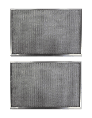 Replacement Aluminum Filters Compatible with Amana 830192,G-8611,RHF0841 -8-15/16 x 18-15/16 x 3/8 (2-Pack)