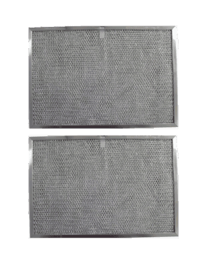 Replacement Aluminum Filters Compatible with GE WB02X2892,GC-7510,RCP1106 -11-7/16 X 17 X 3/8 (PT SS) (2-Pack)