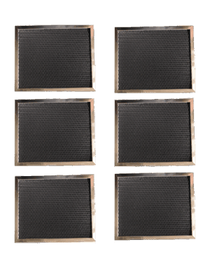 Replacement Carbon Filters compatible with Broan: 99010123, 97007696, 97005687 Caloric: Gem: 88152 RF104 Maytag: 47001046 Whirlpool: 4341999, 4378581, Maycor: 47001076 (6-Pack)