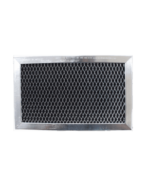 Replacement Carbon Filters compatible with GE: WB02X10733, JX81B - 6 3/8 x 8 11/16 x 3/8 (1-Pack)