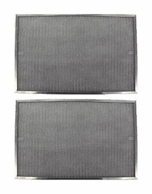 Replacement Aluminum Filters Compatible with Broan 99010244, Miami-Carey 99010244, Miami-Carey 236VP,G-8183,RHF1301 -13 x 20 x 3/8 (PT SS BOTH ENDS) (2-Pack)