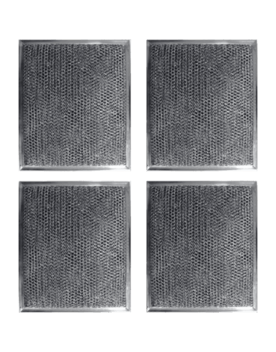 Replacement Carbon Filters for GE: WB2X8406, WB02X10700 , 7506 (4-Pack)