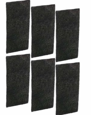 Replacement Carbon Pre/Post Filters for Holmes Air Purifiers - Compatible with Part AOR31 Filter I- Dims: 4-1/4 x 9-1/2 x 1/4 - (6-Pack)