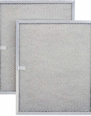 Aluminum Replacement Range Filter Compatible With Kitch-N-Vent 99010196; Nutone 99010196; Rangeaire 610004; Ventrola 99010196- Dimensions: 8-1/4 x 11-1/4 x 3/8 PTLS - 2 Pack