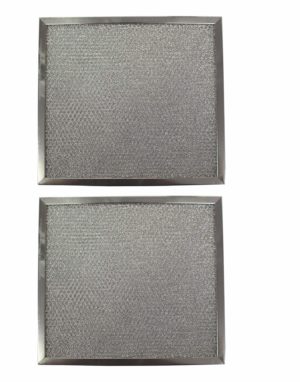 Replacement Aluminum Filters Compatible with Miami-Carey 332VP,G-8667,RHF1029 -10-5/8 x 11-3/4 x 3/8 (2-Pack)