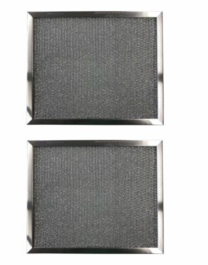 Replacement Aluminum Filters Compatible with Broan 99010085, Broan 99010104, Hughes MRO 893712,G-8528,RHF0911 -9-1/2 x 11-3/4 x 3/8 (2-Pack)