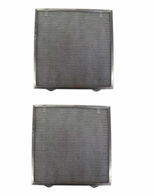 Replacement Aluminum Filters Compatible with Air King GF-01S,G-8105, -9-3/8 x 10-1/2 x 3/8 (2 TS LS 1PT LS) (2-Pack)