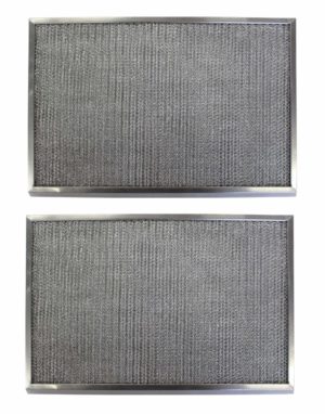 Replacement Aluminum Filters Compatible with Amana 830192,G-8611,RHF0841 -8-15/16 x 18-15/16 x 3/8 (2-Pack)