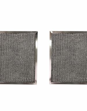 Replacement Aluminum Filters Compatible with Air Care AC-1260, AC-1270, AC-1290, AC-1400, Aubrey 109, 175, 209, 221, 224, 229, Broan 99010181, BP10, BP56,GC-7503,RCP0801 -8 X 9-1/2 X 3/8 (2-Pack)