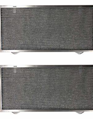 Replacement Aluminum Filters Compatible with Air King CF-01S,GC-7515, -9-3/8 x 10-1/2 x 3/8 (2 TS LS 1PT LS) (2-Pack)