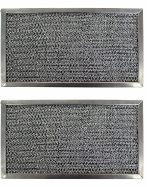 Replacement Aluminum Filters Compatible with Estate 4358003, Kitchenaid 4358003, Whirlpool 4358003,GC-7502,RHP0701 -7-1/8 x 11-5/8 x 3/8 (2-Pack)