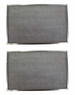 Replacement Aluminum Filters Compatible with Broan 99010217,G-8677,RHF1105 -11-1/8 x 16-3/8 x 3/8 (2-Pack)
