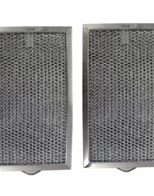 Replacement Aluminum Filters Compatible with Estate 6803, Whirlpool 6803,GC-75131, -5-13/16 x 10 x 3/8 (PT SS, TS SS) (2-Pack)