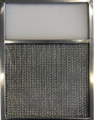 Replacement Lens Light Filter Compatible With Broan 99010241, Hughes MRO 893713,LG-8142,RLF0901; 9 x 12 x 3/8 L3.5; 1-Pack