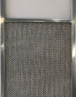 Replacement Lens Light Filter Compatible With Broan R610027, Rangeaire 610027,LG-8303,; 7-5/8 X 14-1/8 X 3/8 L4 (HOLE SS); 1-Pack