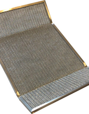 Replacement Range Wing Filter Compatible With Bosch/Thermador/Gaggenau 368539, 19-08-253,WG-8703,RWF1401; 14 X 22-1/4 X 3/8 W/7-7/8 WING; 1-Pack